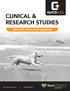 CLINICAL & RESEARCH STUDIES. Glyco FLEX and its Active Ingredients