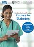 Course in Diabetes Admissions Now Open! Call