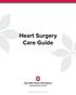Heart Surgery Care Guide
