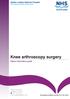 Knee arthroscopy surgery