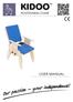 POSITIONING CHAIR USER MANUAL