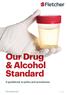 Our Drug & Alcohol Standard. A guidebook to policy and procedures. A Fletcher Building company