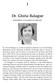 Dr. Gloria Balague UNIVERSITY OF ILLINOIS AT CHICAGO