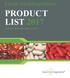 Green Atom Ingredients PRODUC T LIST Softgels + Tablets + Capsules
