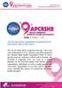 THE 9TH ASIA PACIFIC CONFERENCE ON REPRODUCTIVE AND SEXUAL HEALTH AND RIGHTS