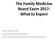 The Family Medicine Board Exam 2017: What to Expect. Shira Shavit, MD Associate Clinical Professor UCSF Dept of Family and Community Medicine