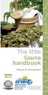 The little Sauna handbook