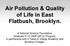 Air Pollution & Quality of Life in East Flatbush, Brooklyn.
