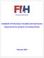 International Hockey Federation. Handbook of Performance, Durability and Construction Requirements for Synthetic Turf Hockey Pitches