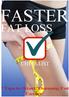 FASTER FAT LOSS CHECKLIST 7 Tips to Start Burning Fat Faster!