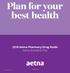 Plan for your best health