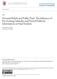 Personal Beliefs and Public Print: The Influence of Pre-Existing Attitudes and Pretrial Publicity Information on Final Verdicts