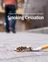 Smoke-Free Ontario Strategy Monitoring Report: Smoking Cessation