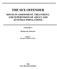 THE SEX OFFENDER ISSUES IN ASSESSMENT, TREATMENT, AND SUPERVISION OF ADULT AND JUVENILE POPULATIONS VOLUME V. Barbara K. Schwartz