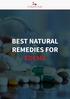BEST NATURAL REMEDIES FOR EDEMA