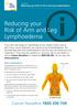 Reducing your Risk of Arm and Leg Lymphoedema