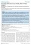 Assessing Tuberculosis Case Fatality Ratio: A Meta- Analysis