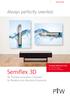 Semiflex 3D. Always perfectly oriented. 3D Thimble Ionization Chamber for Relative and Absolute Dosimetry