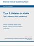 Type 2 diabetes in adults