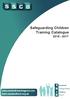 s s c B Safeguarding Children Training Catalogue s Sandwell s Safeguarding c Children B Board