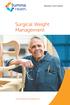 Surgical Weight Management