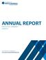 ANNUAL REPORT EXECUTIVE SUMMARY. The full report is available at  DECEMBER 2017