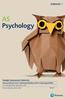 AS Psychology. Sample Assessment Materials