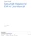 Cellartis Hepatocyte Diff Kit User Manual
