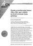 Protein serinelthreonine kinases (PKA, PKC and CaMKII) involved in ischemic brain pathology