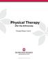 Physical Therapy after Hip Arthroscopy Therapy Phases 1 and 2