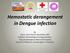 Hemostatic derangement in Dengue infection