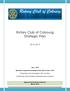 Rotary Club of Cobourg Strategic Plan