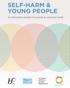 SELF-HARM & YOUNG PEOPLE. An information booklet for parents & concerned adults