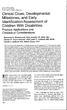 Clinical Clues, Developmental Milestones, and Early Identification/Assessment of Children With Disabilities