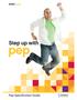 pep Step up with pep Pep Specification Guide _Pep_Specification_Guide_UK.indd 1