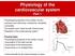 Physiology of the cardiovascular system Part 1