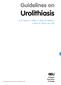 Guidelines on. Urolithiasis. H-G. Tiselius, P. Alken, C. Buck, M. Gallucci, T. Knoll, K. Sarica, Chr. Türk