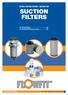 FILTREC SUCTION FILTERS SECTION 19B. FilTers. FA-1 suction spin-on Fs-1 suction strainers Fs-7 in tank mounted suction strainers...