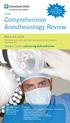 Comprehensive Anesthesiology Review