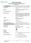 SAFETY DATA SHEET. Lidocaine Hydrochloride Oral Topical Solution, USP (Viscous) 2%