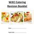 WJEC Catering Revision Booklet