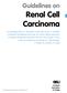 Guidelines on Renal Cell Carcinoma