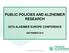 PUBLIC POLICIES AND ALZHEIMER RESEARCH