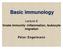 Basic immunology. Lecture 9. Innate immunity: inflammation, leukocyte migration. Péter Engelmann