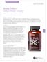 Alpha CRS+ Cellular Vitality Complex Made with SLS-free vegetable capsules