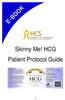 Skinny Me! HCG Patient Protocol Guide