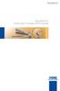 Instruments for Endoscopic Forehead Lift Procedures PL-SUR 8 11/2017-E