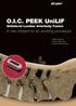 O.I.C. PEEK UniLIF Unilateral Lumbar Interbody Fusion