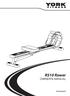 R510 Rower OWNER S MANUAL