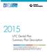 UTC Dental Plan Summary Plan Description